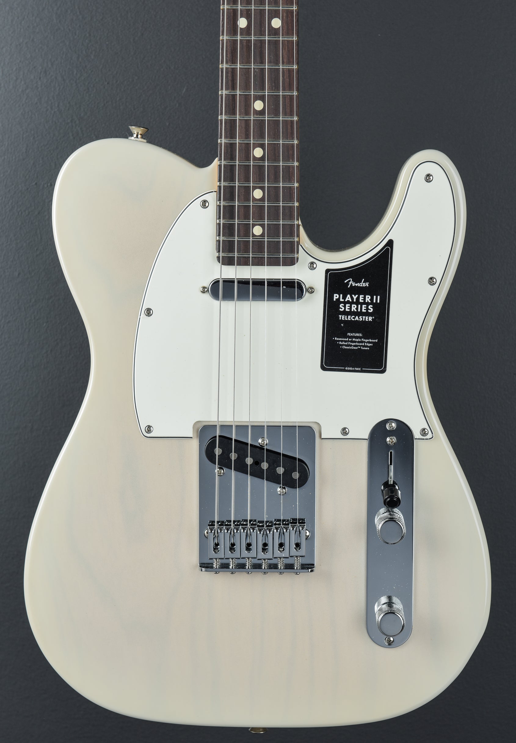 Player II Telecaster - White Blonde – Dave's Guitar Shop