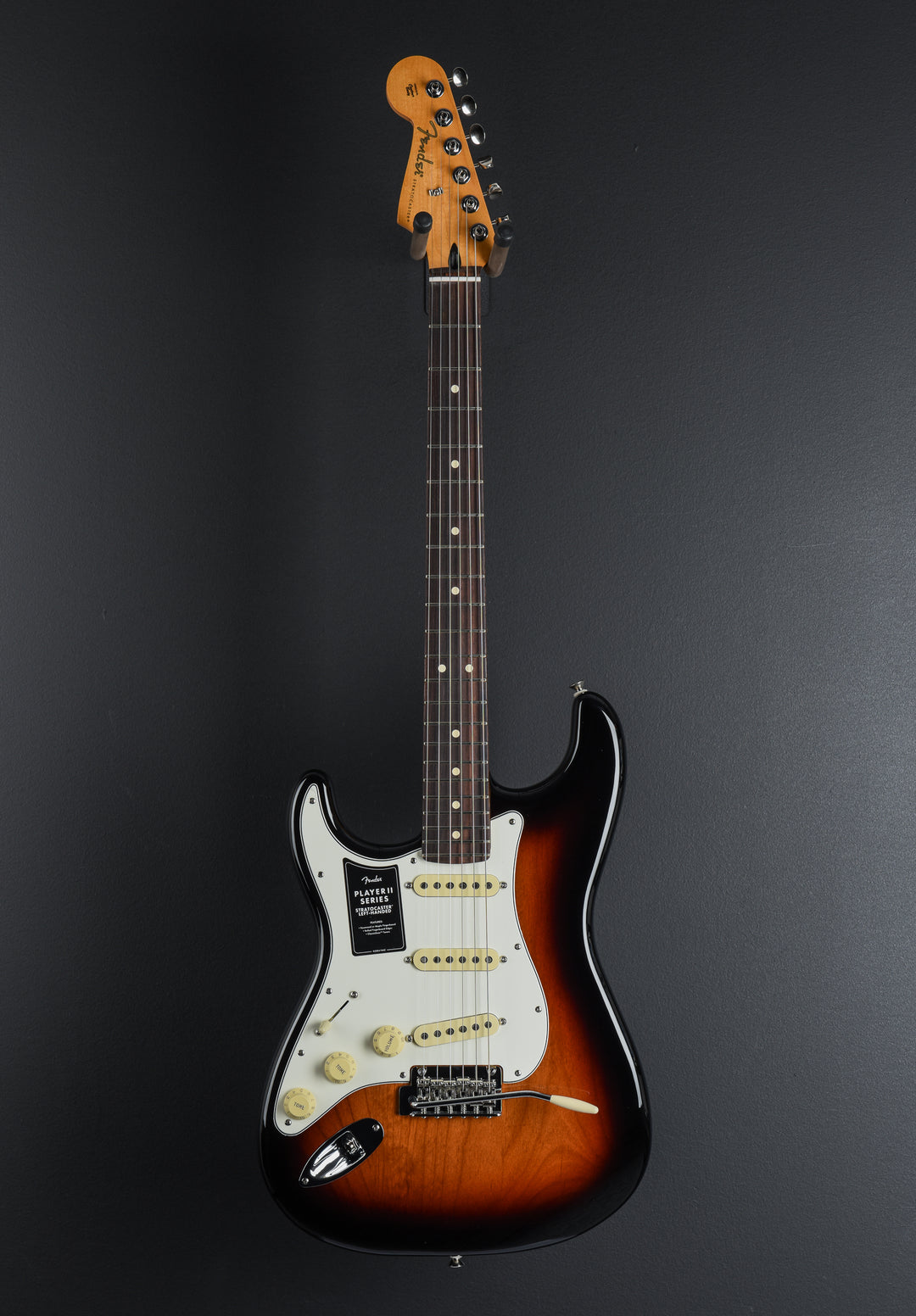 Player II Stratocaster Left Hand - 3-Color Sunburst W/Rosewood