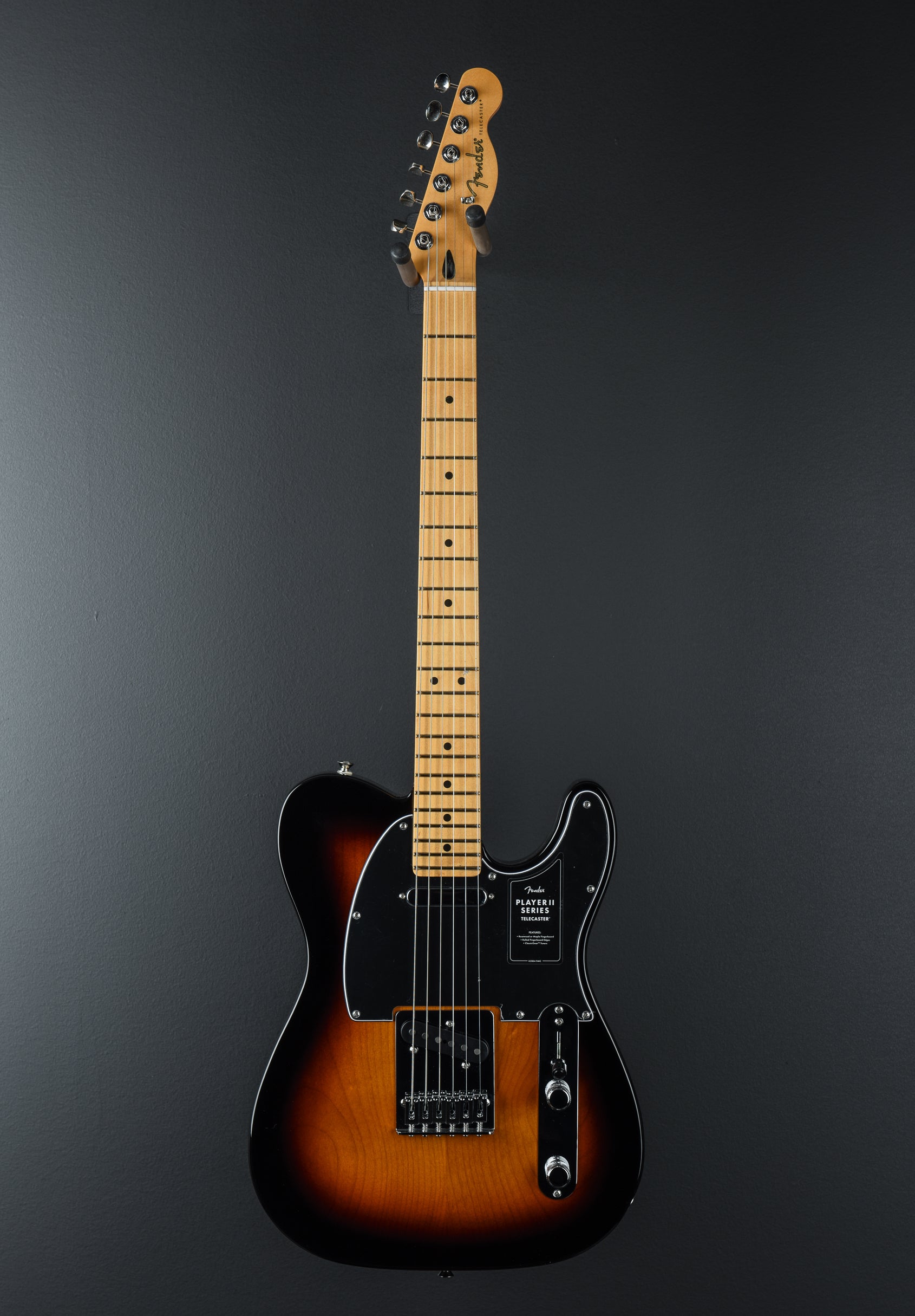Player II Telecaster - 3 Color Sunburst w/Maple – Dave's Guitar Shop