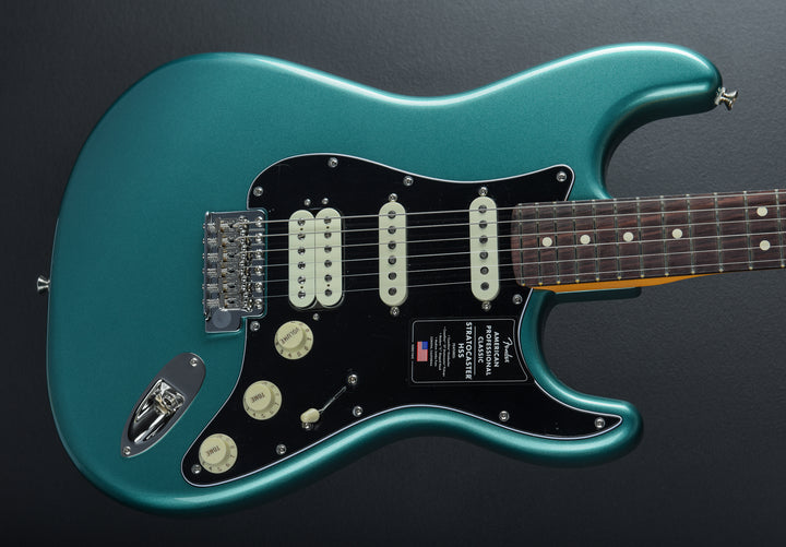 American Professional Classic Stratocaster HSS - Faded Sherwood Green Metallic