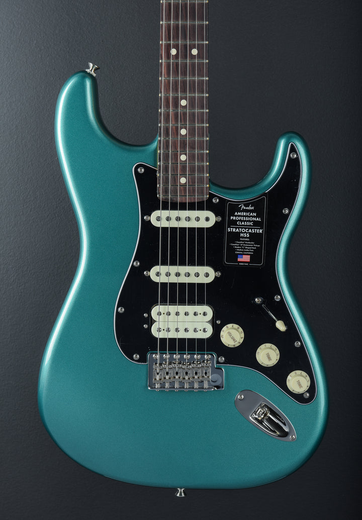 American Professional Classic Stratocaster HSS - Faded Sherwood Green Metallic