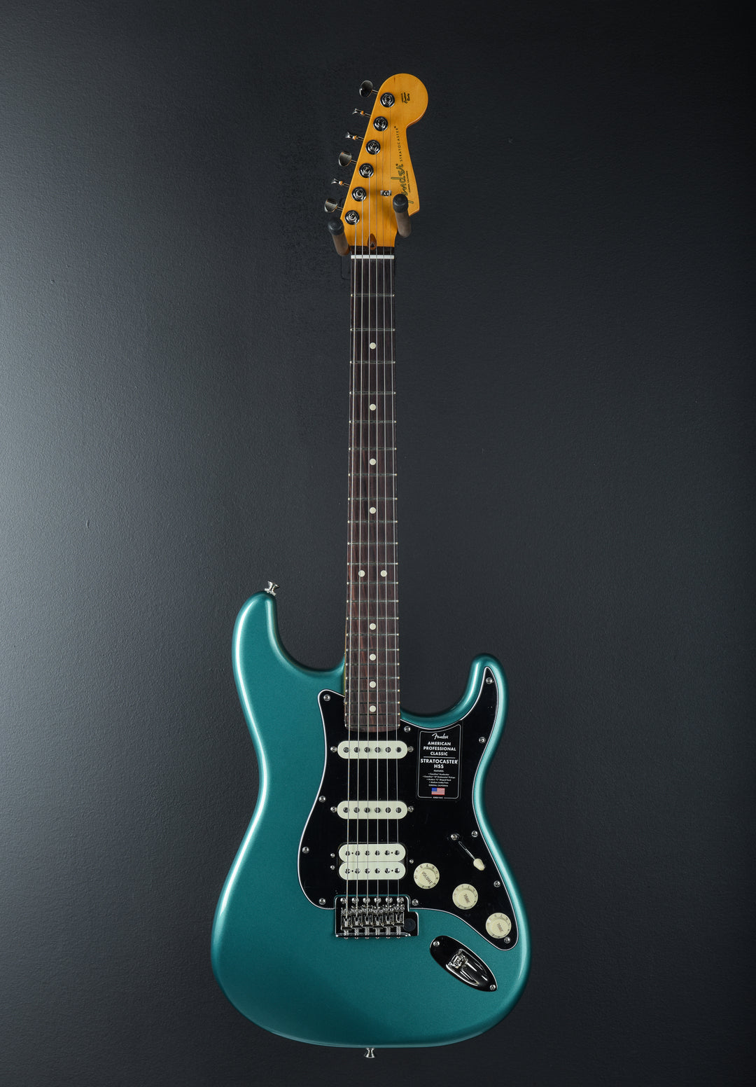 American Professional Classic Stratocaster HSS - Faded Sherwood Green Metallic