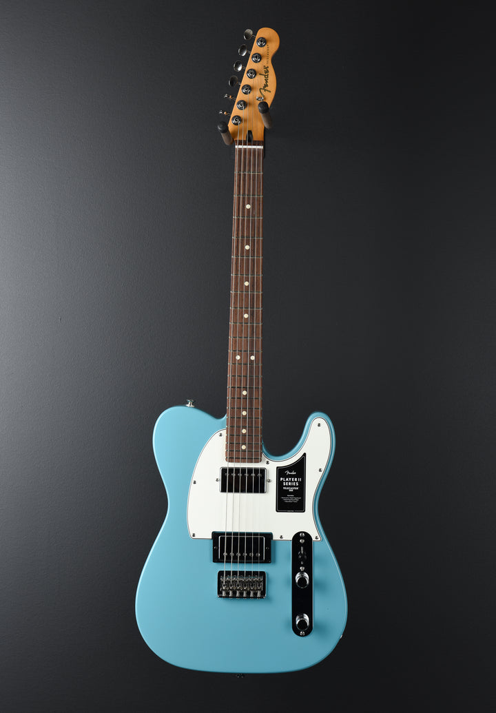 Player II Telecaster HH - Aquatone Blue w/Rosewood