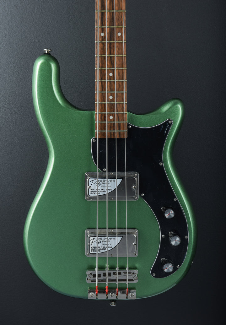 Embassy Bass - Wanderlust Green Metallic