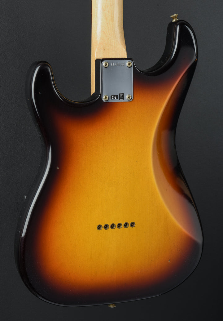 1960 Journeyman Relic Hardtail Stratocaster - 3 Color Sunburst