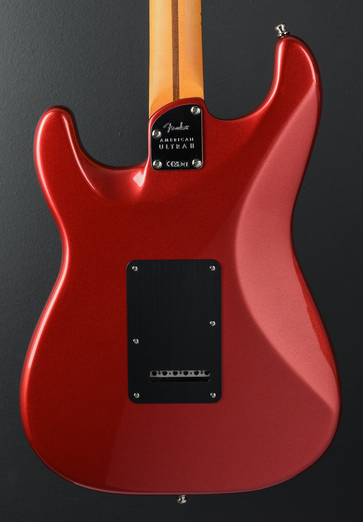 American Ultra II Stratocaster - Sinister Red