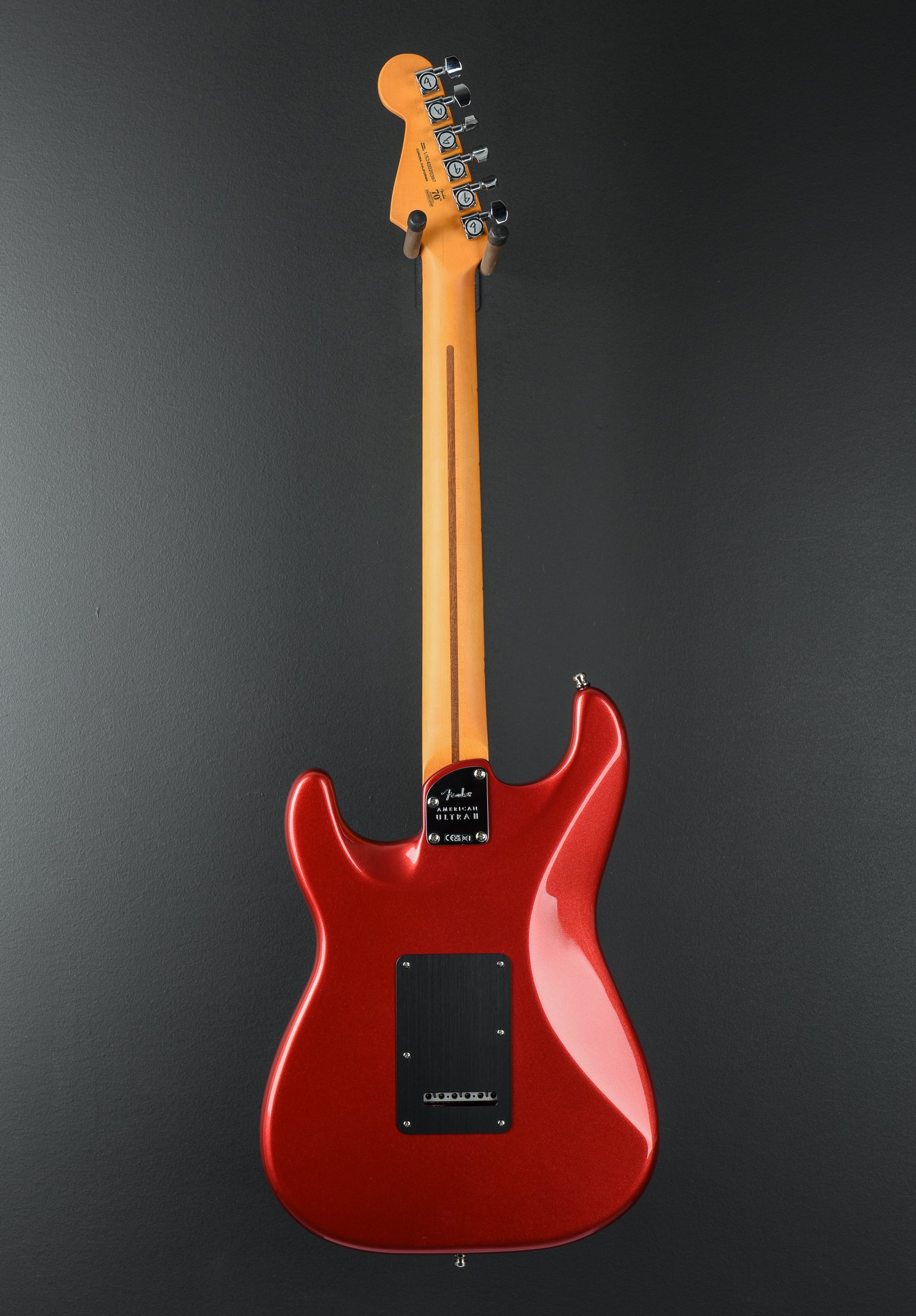 American Ultra II Stratocaster - Sinister Red – Dave's Guitar Shop
