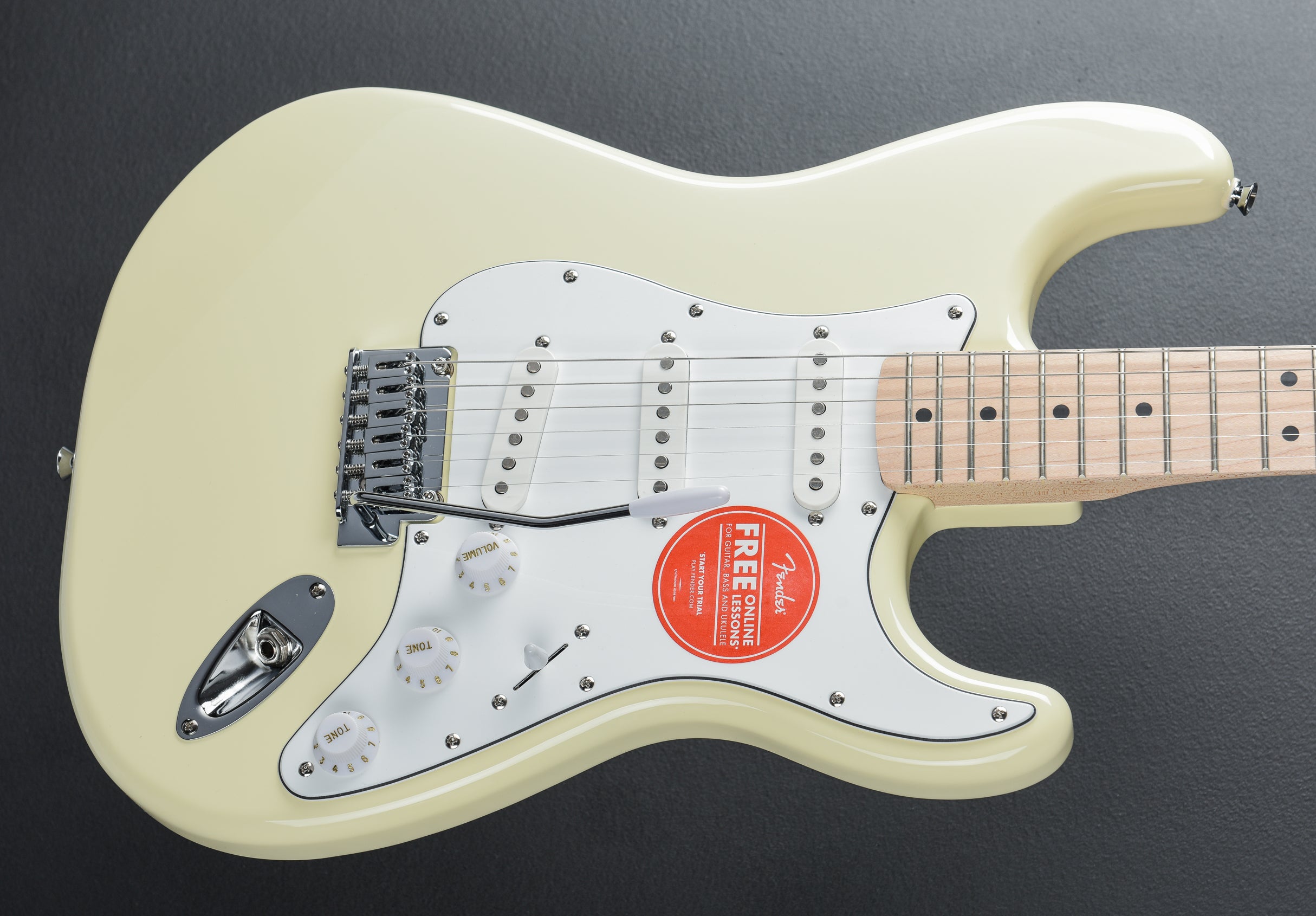 Affinity Series Stratocaster - Olympic White – Dave's Guitar Shop