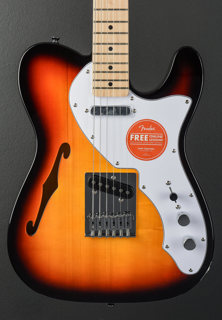 Affinity Series Telecaster Thinline - 3-Color Sunburst