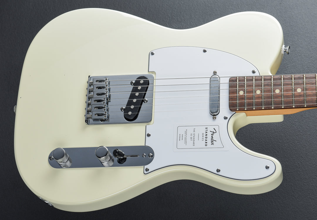 Standard Telecaster - Olympic White w/Indian Laurel