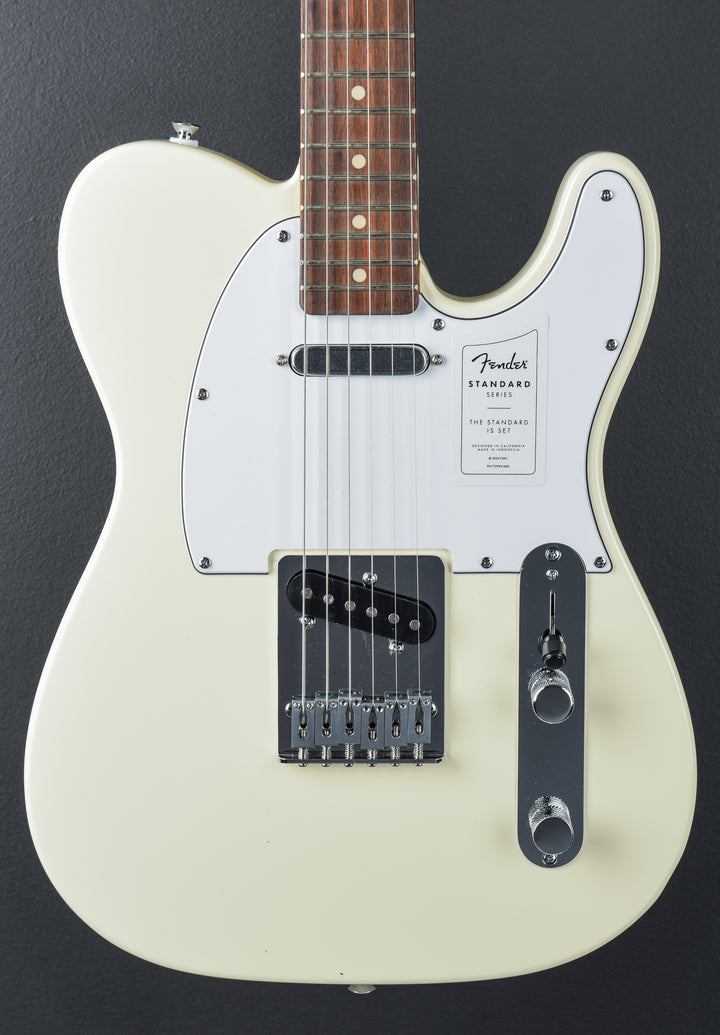 Standard Telecaster - Olympic White w/Indian Laurel