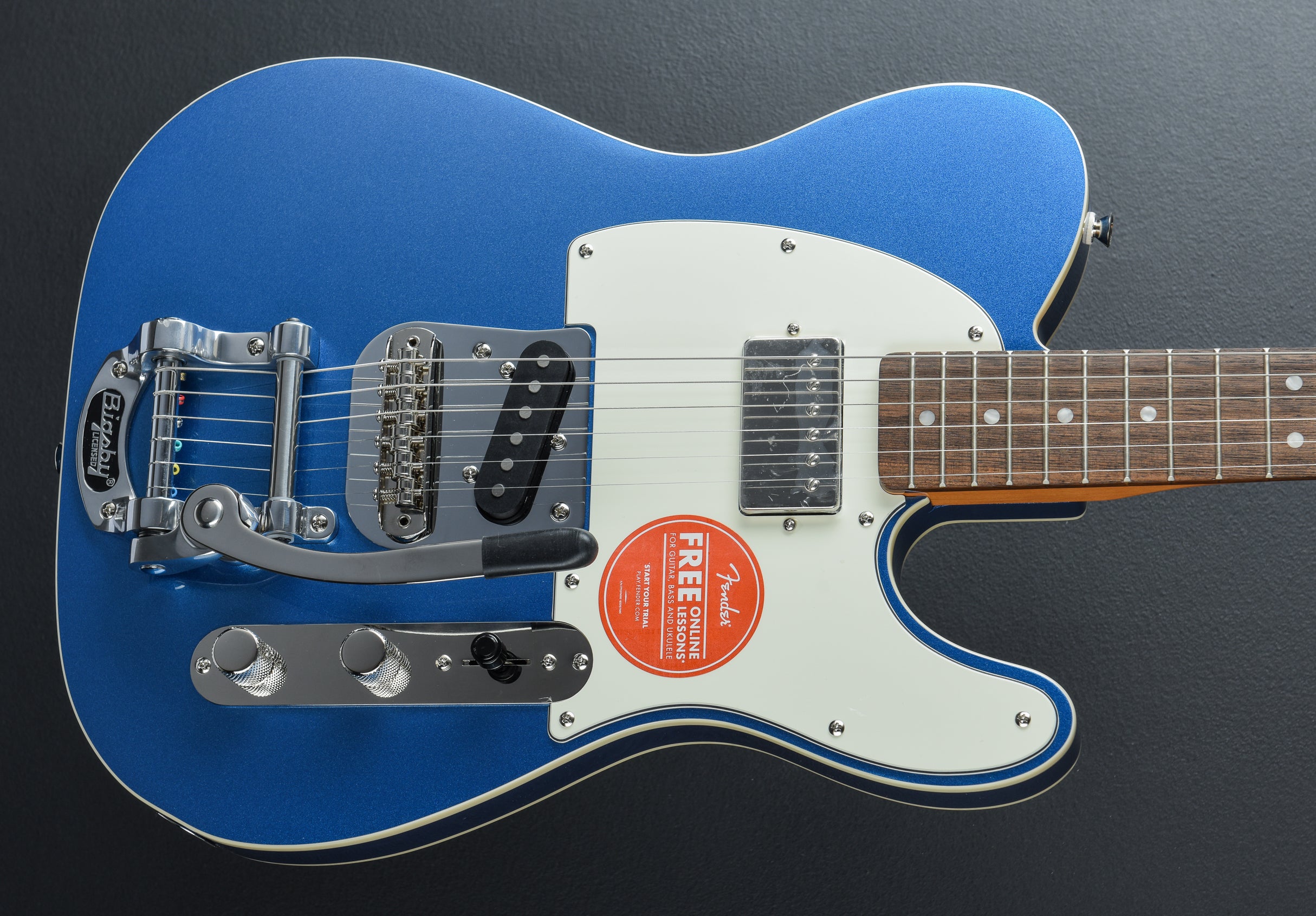 Classic Vibe Custom Telecaster SH w/Bigsby - Lake Placid Blue