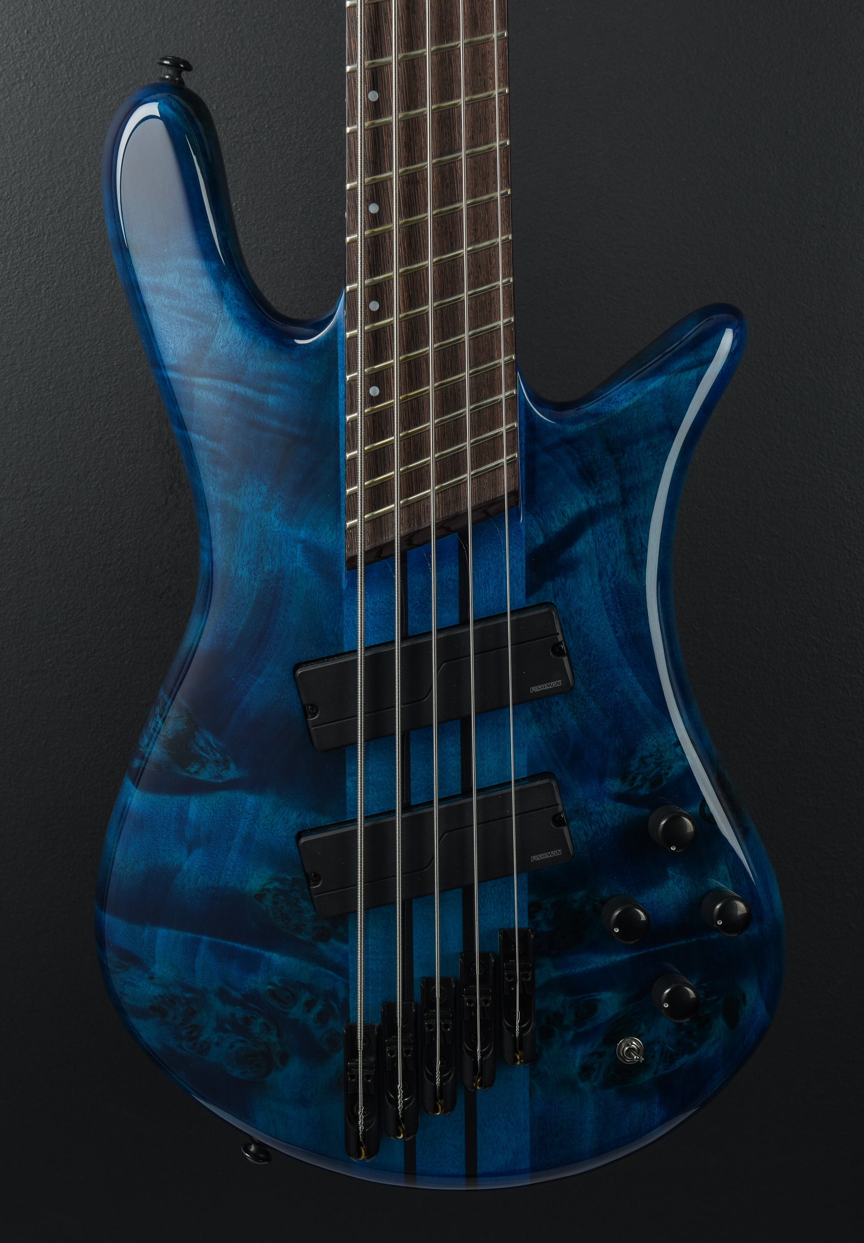 NS Dimension 5 Multi Scale - Black & Blue Gloss – Dave's Guitar Shop