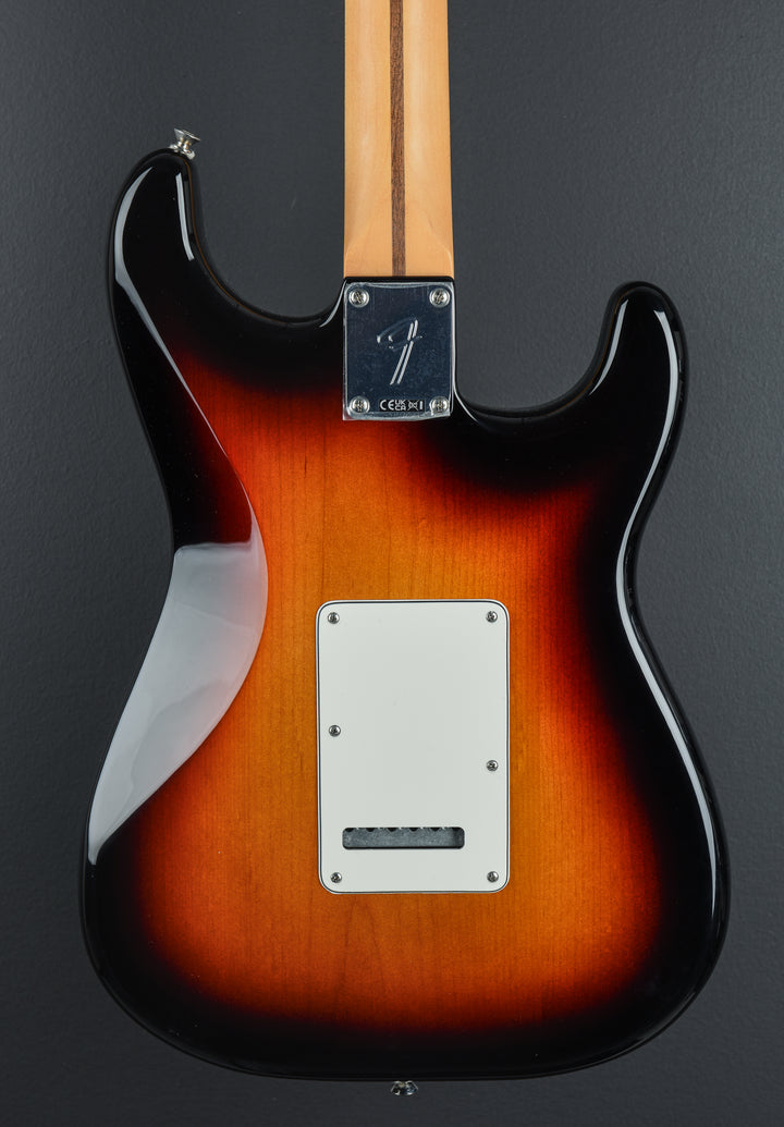 Player II Stratocaster Left Hand - 3-Color Sunburst W/Rosewood
