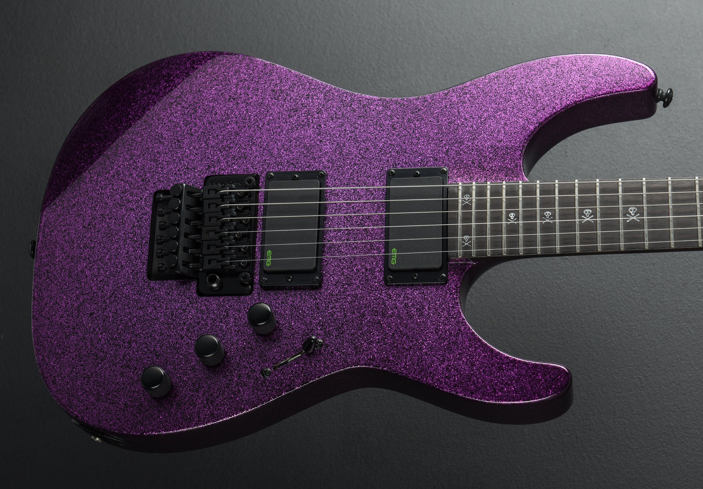 LTD KH-602 - Purple Sparkle – Dave's Guitar Shop