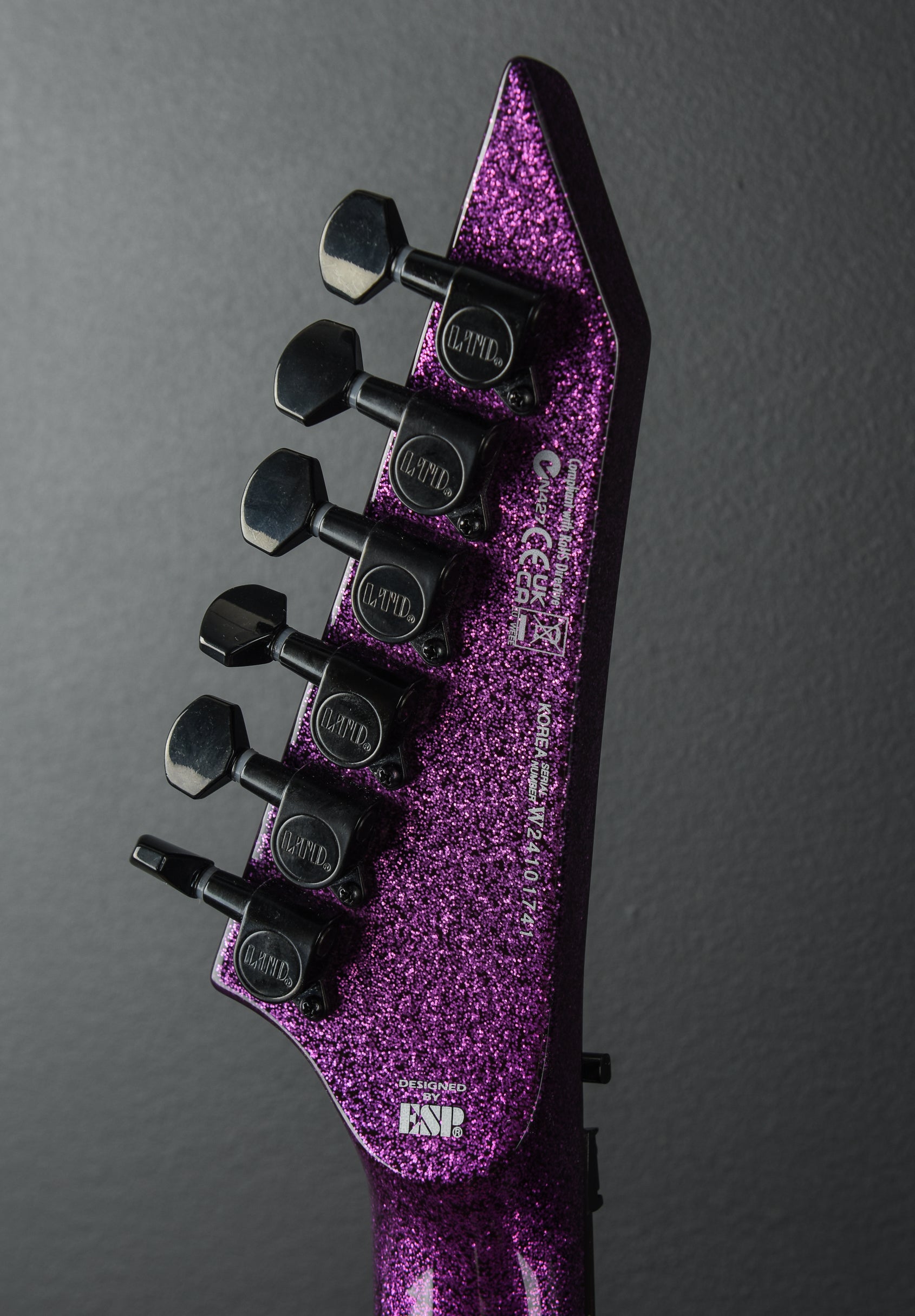 LTD KH-602 - Purple Sparkle – Dave's Guitar Shop
