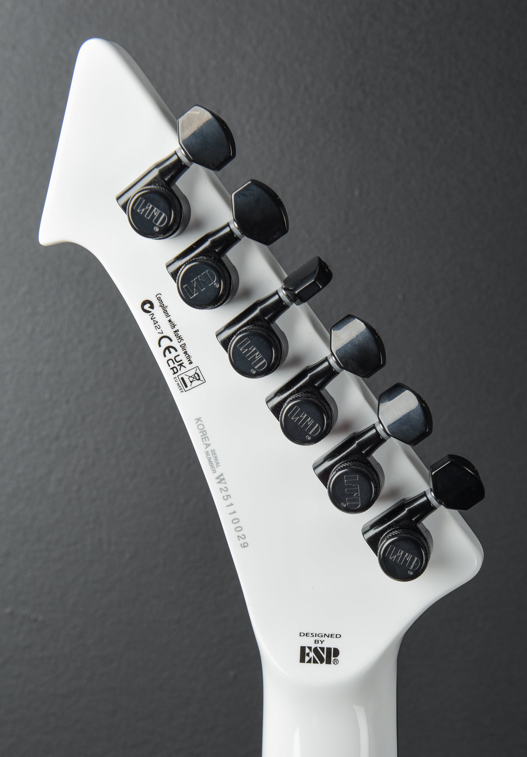 James Hetfield Snakebyte - Snow White – Dave's Guitar Shop