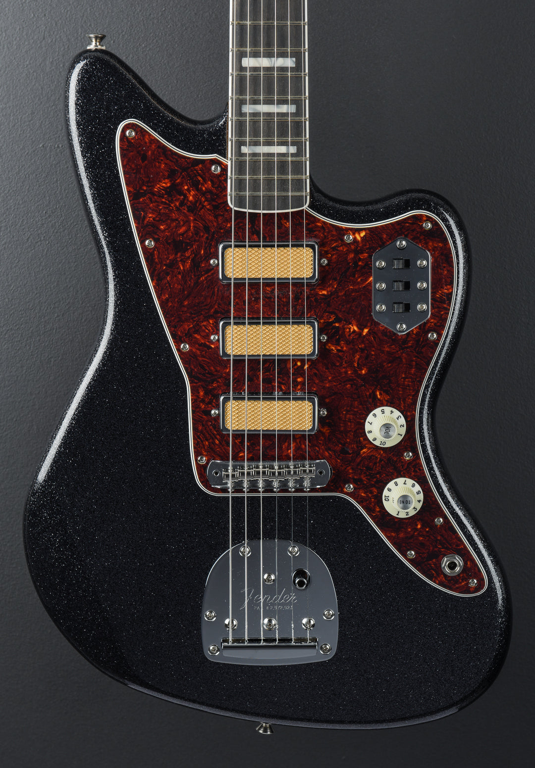 Limited Edition Gold Foil Jazzmaster - Black Sparkle