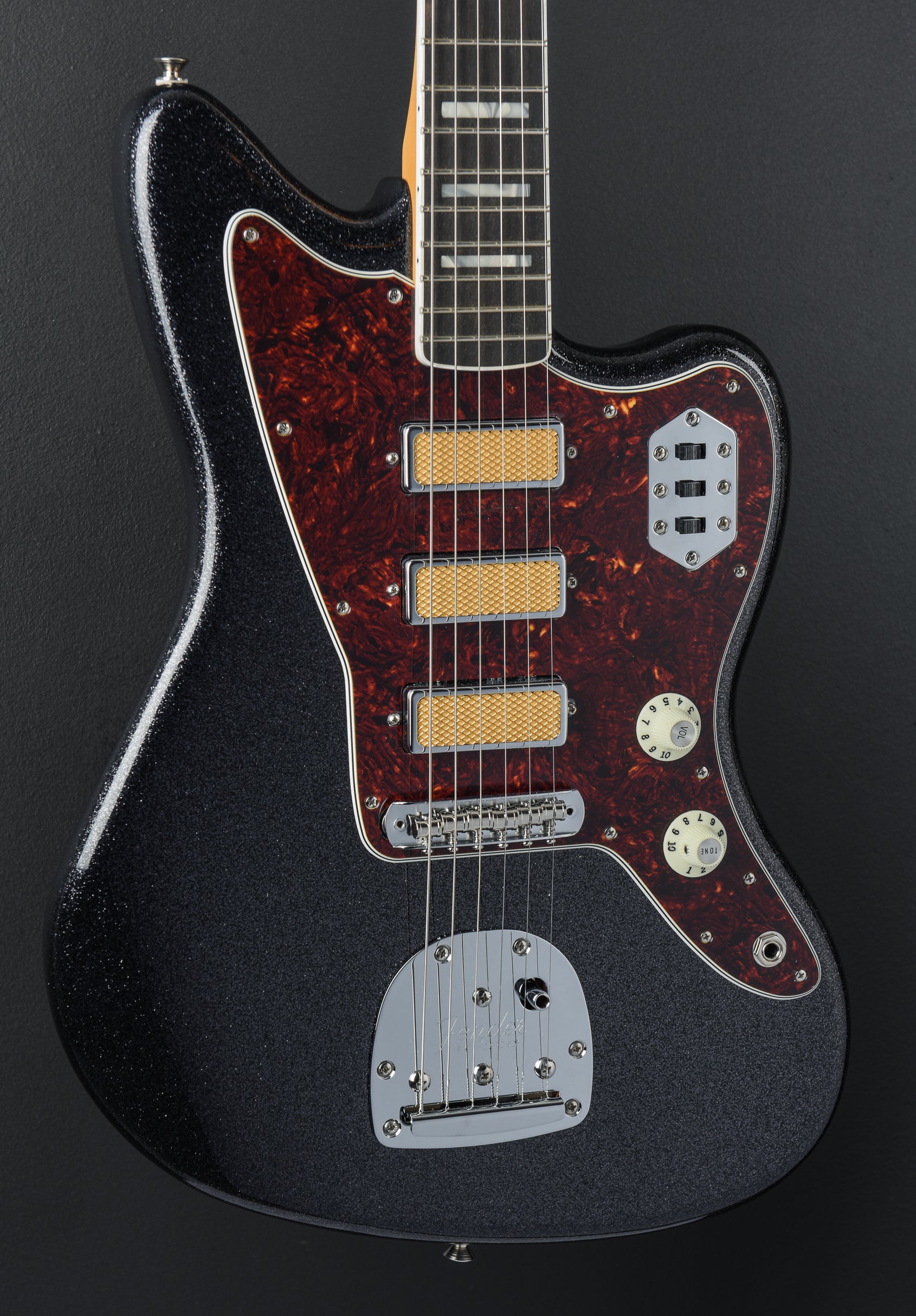 Limited Edition Gold Foil Jazzmaster - Black Sparkle – Dave's
