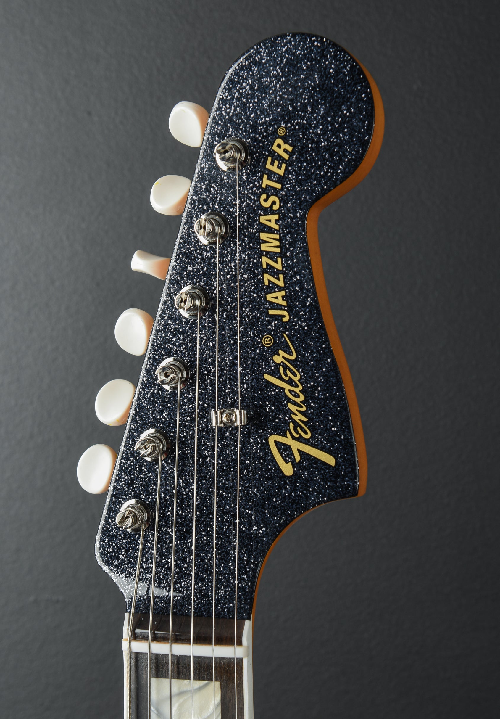 Limited Edition Gold Foil Jazzmaster - Black Sparkle – Dave's