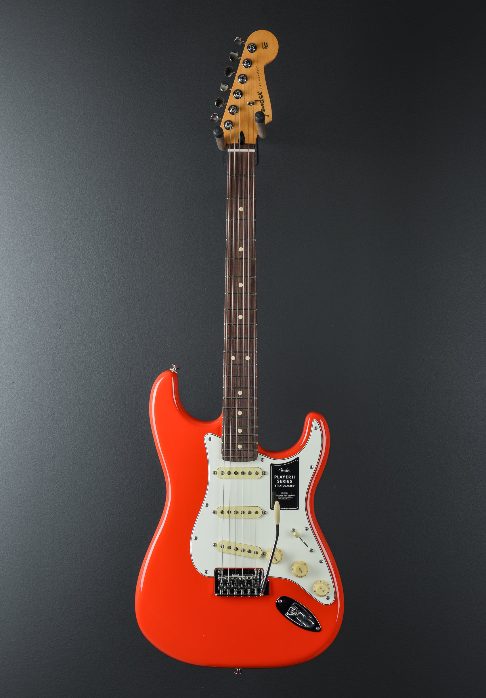 Player II Stratocaster - Coral Red w/Rosewood – Dave's Guitar Shop