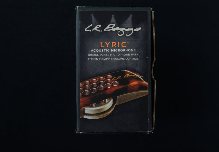 LR Baggs Lyric Bridge Plate Mic 'Recent