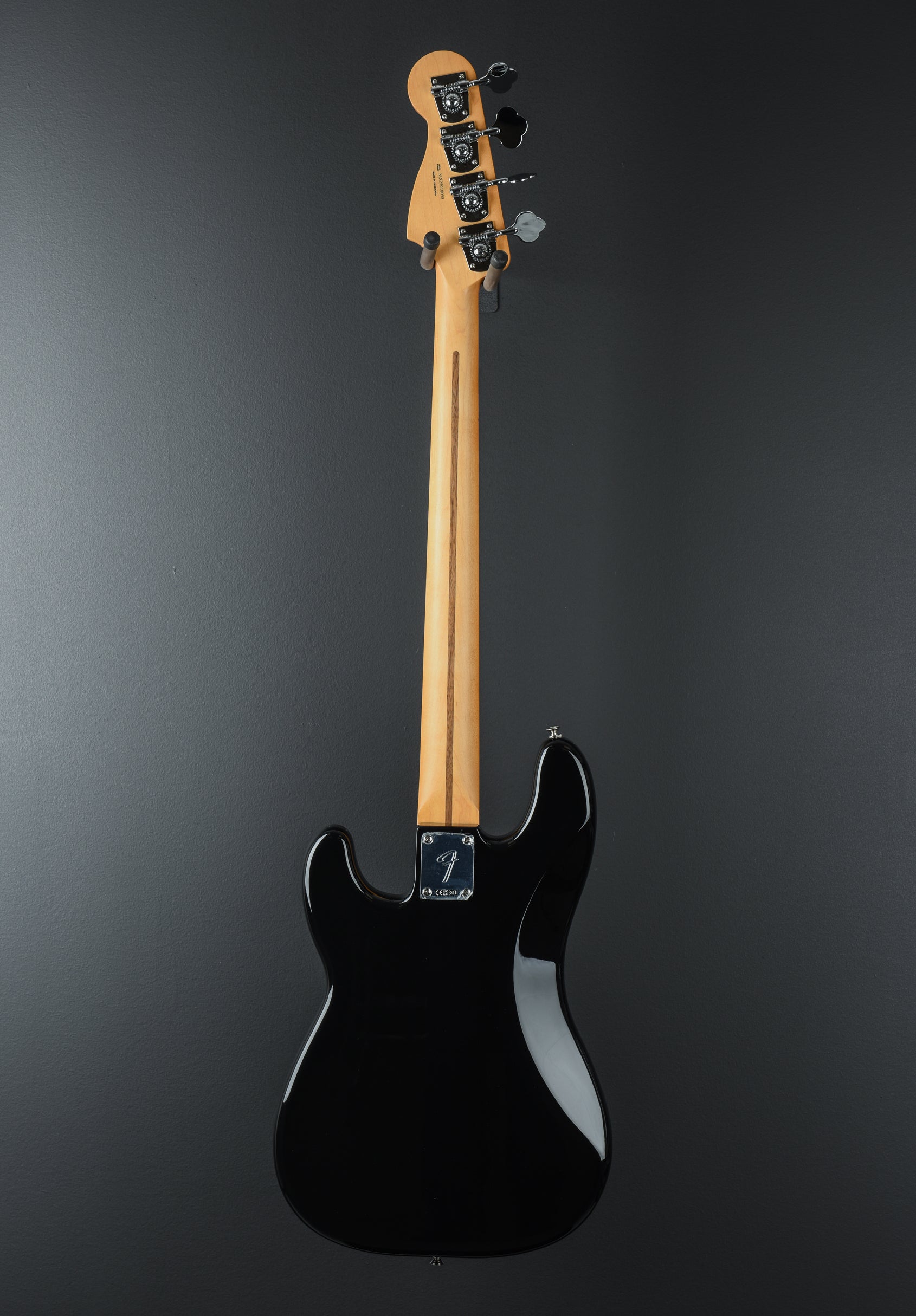 Player II Precision Bass - Black w/Maple – Dave's Guitar Shop