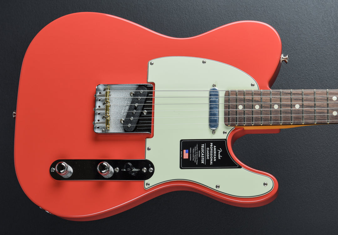 American Professional Classic Telecaster - Faded Dakota Red w/Rosewood