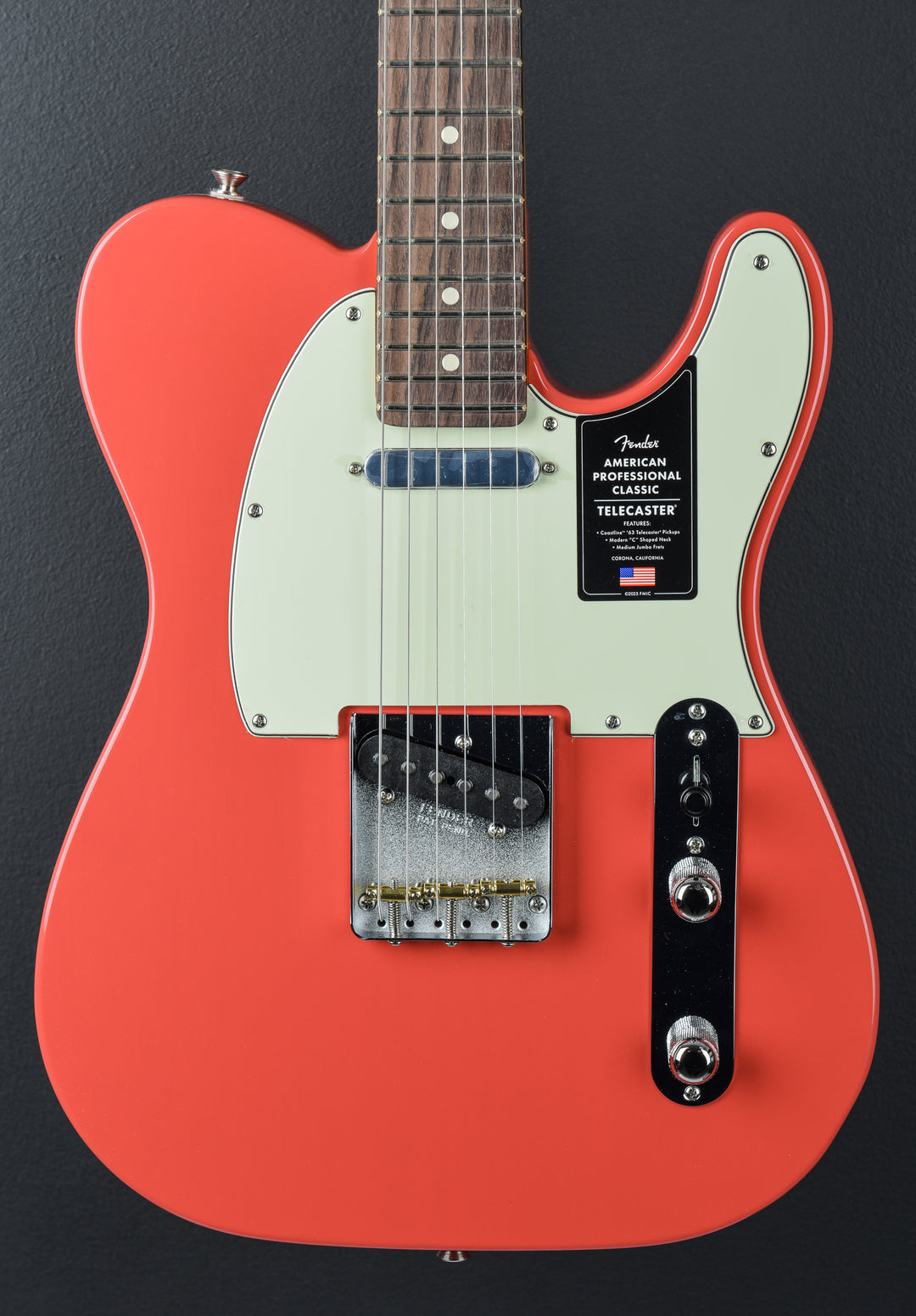 American Professional Classic Telecaster - Faded Dakota Red w/Rosewood