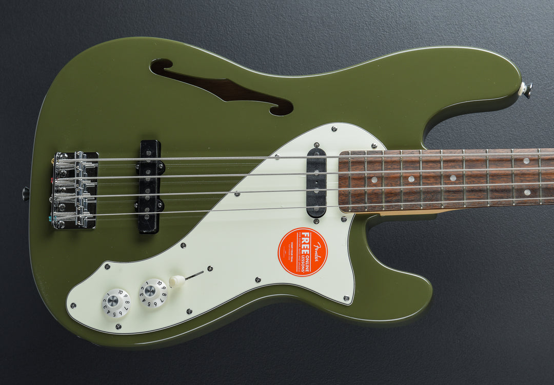 Paranormal Precision Bass Thinline SJ - Olive