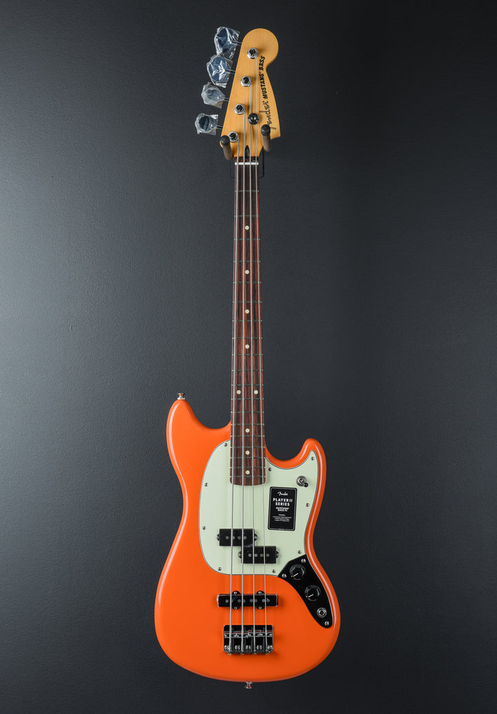 Player II Mustang Bass PJ - Rallye Orange w/Rosewood