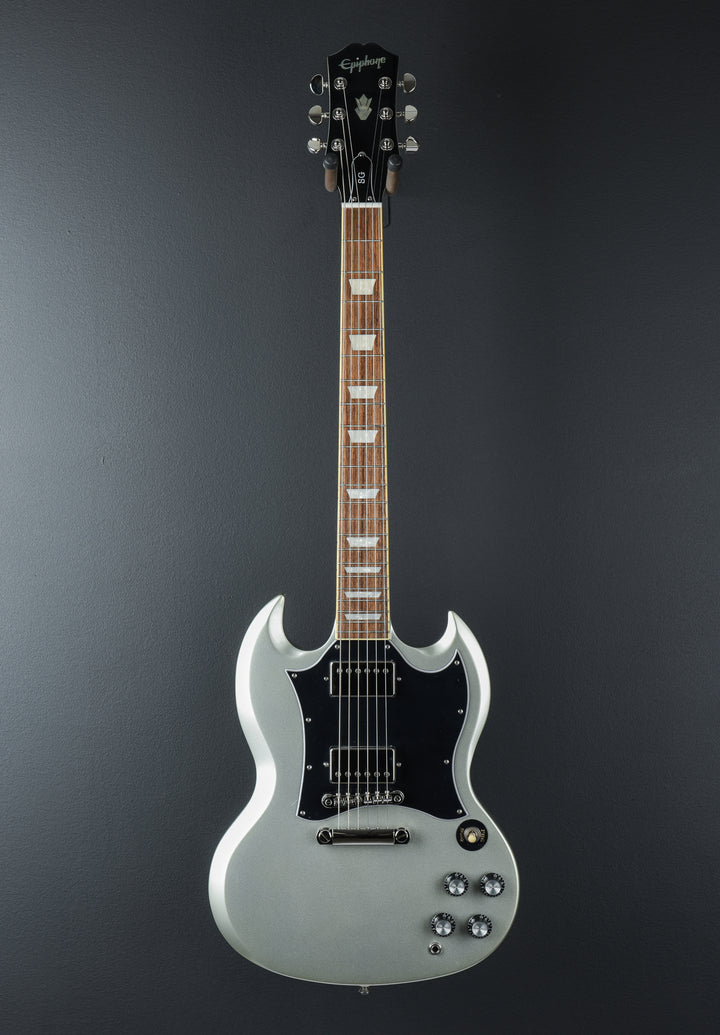 "Inspired by Gibson Collection" SG Standard - Silver Mist