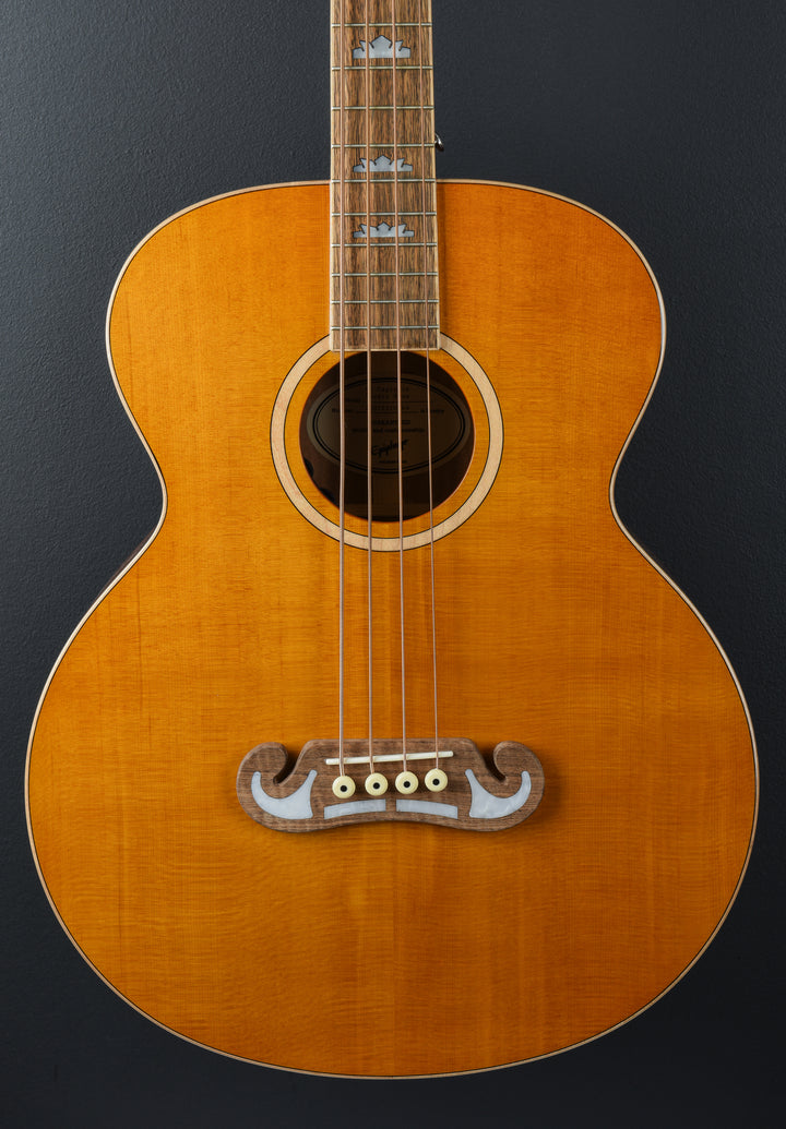 El Capitan J-200 Studio Bass - Aged Vintage Natural