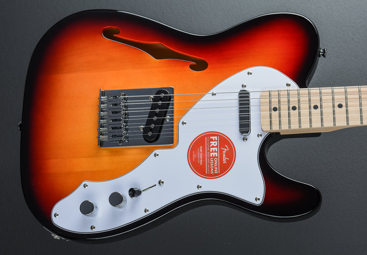Affinity Series Telecaster Thinline - 3-Color Sunburst