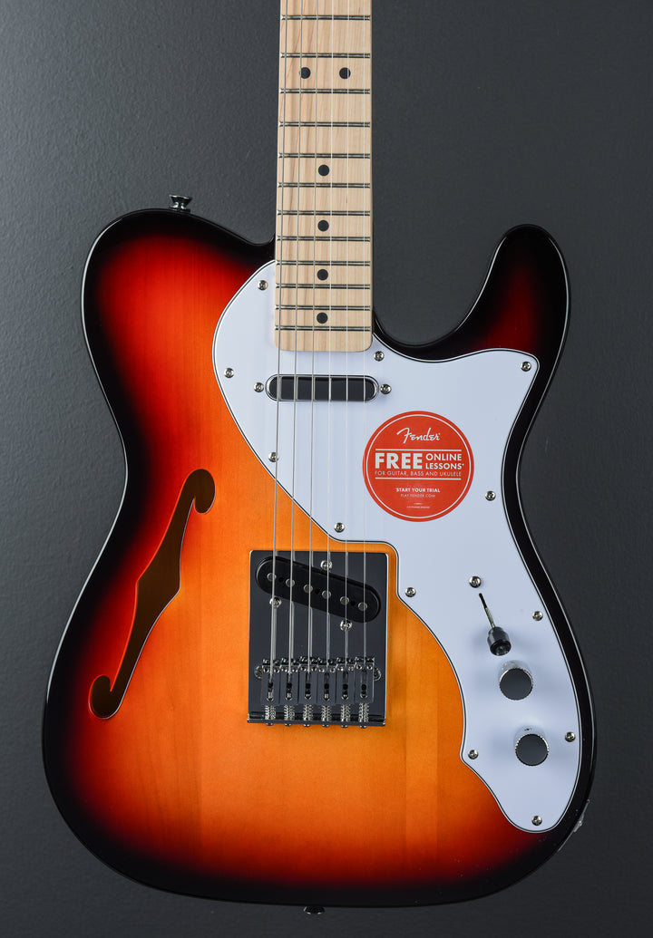 Affinity Series Telecaster Thinline - 3-Color Sunburst