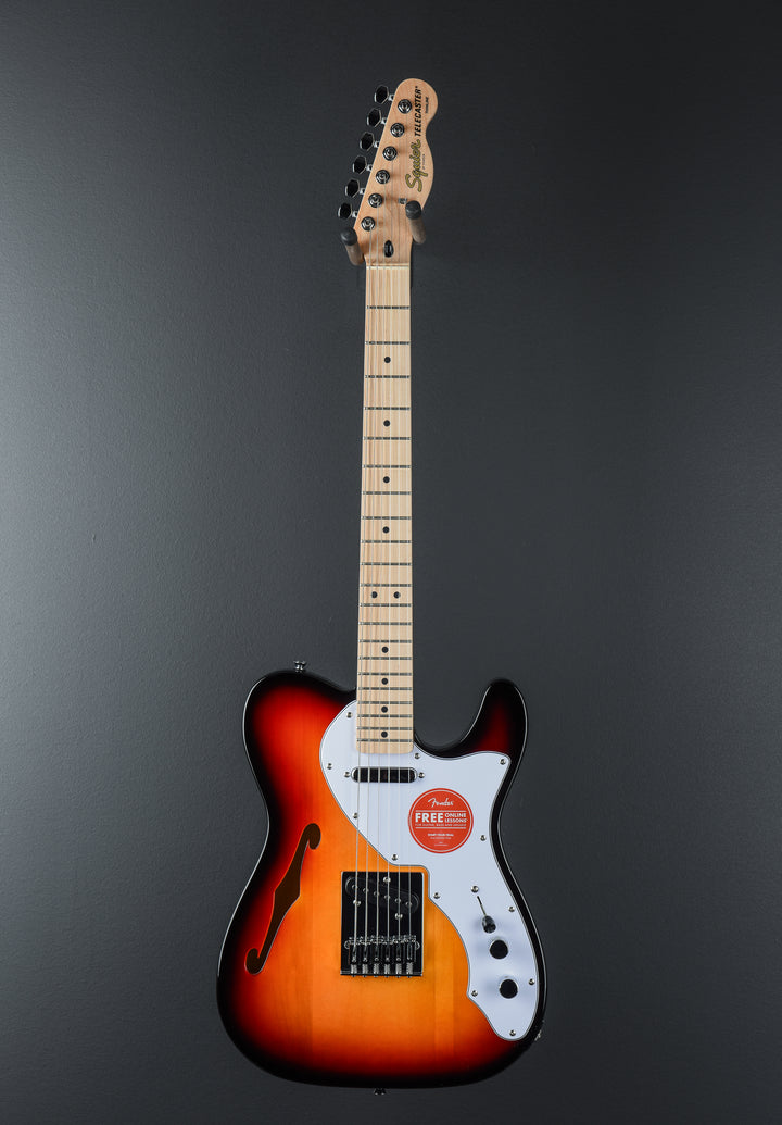 Affinity Series Telecaster Thinline - 3-Color Sunburst