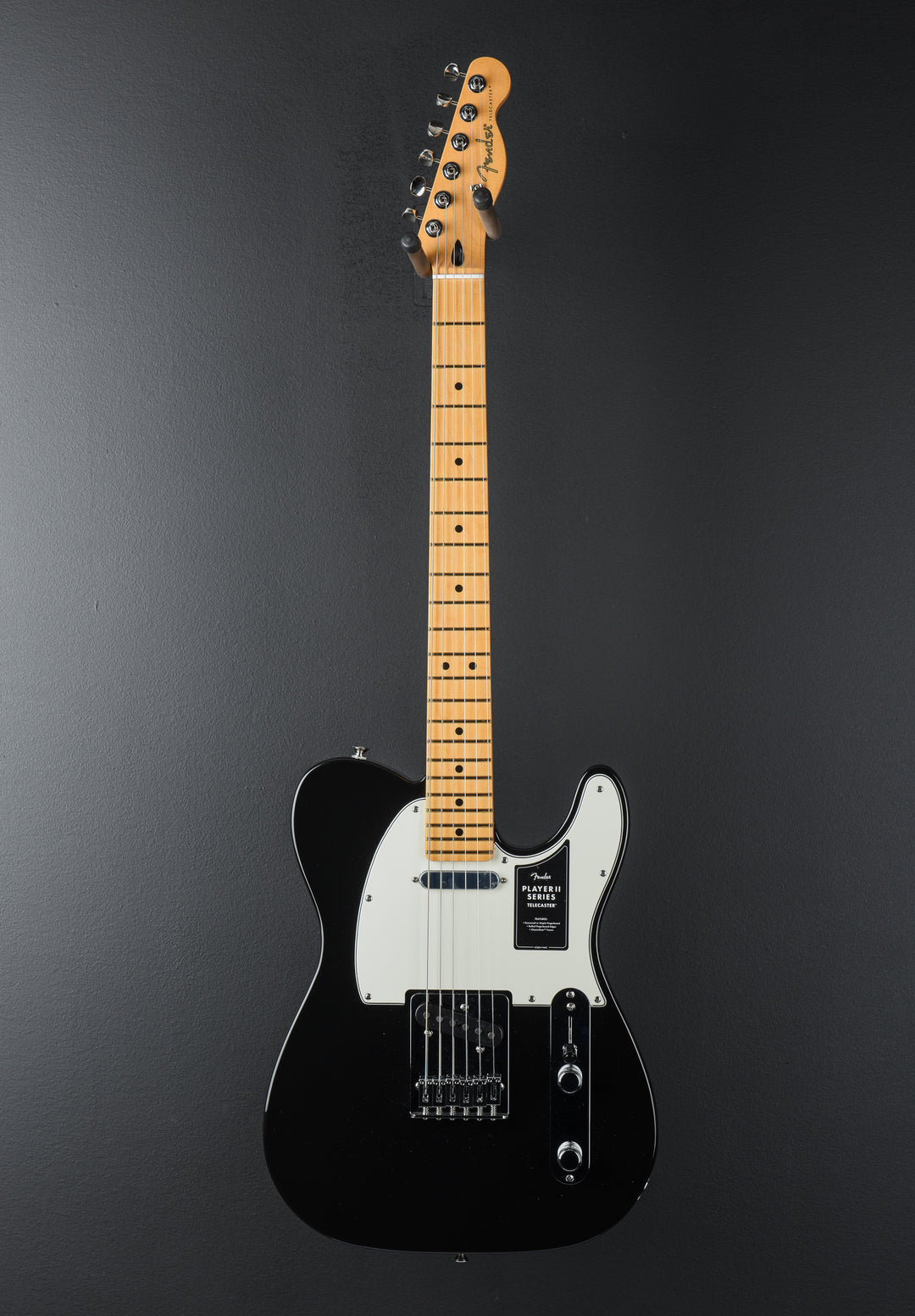 Player II Telecaster - Black w/Maple