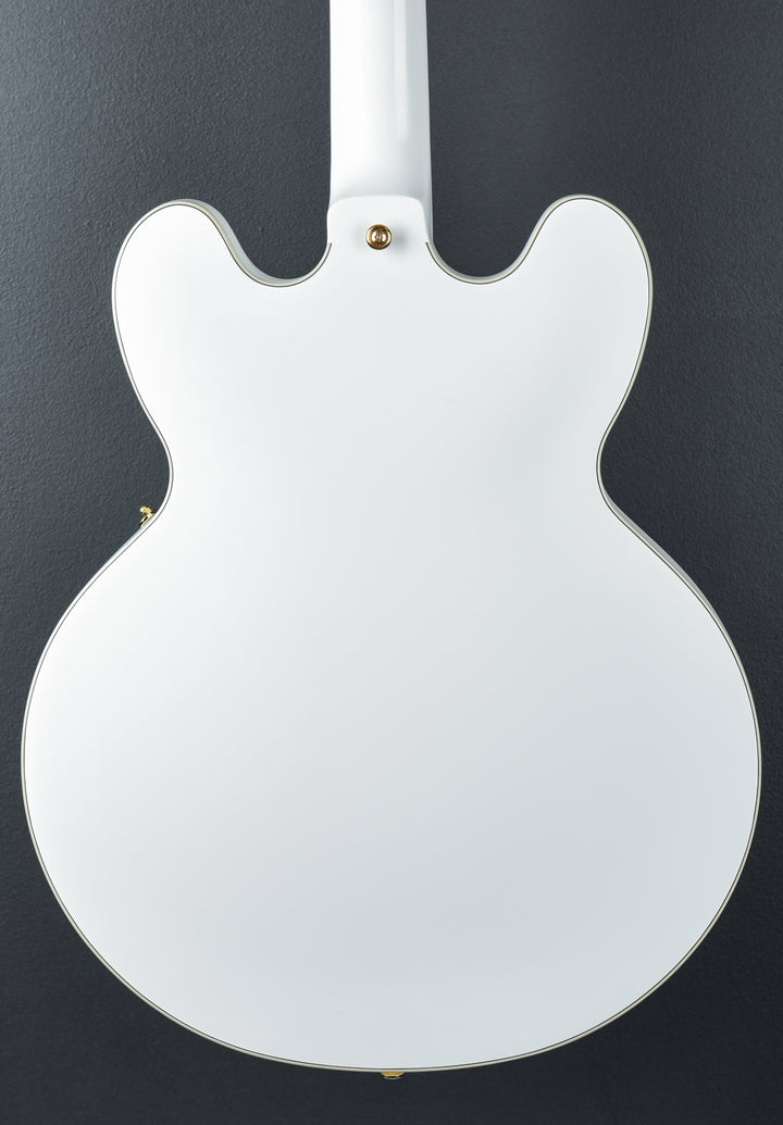 "Inspired by Gibson Custom" Alex Lifeson 1976 ES-355 Reissue - Alpine White