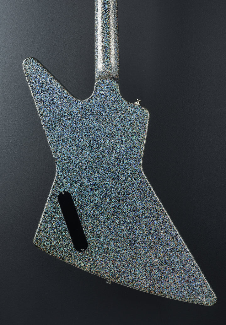 Lzzy Hale Explorer Custom - Black Diamond Holographic Sparkle