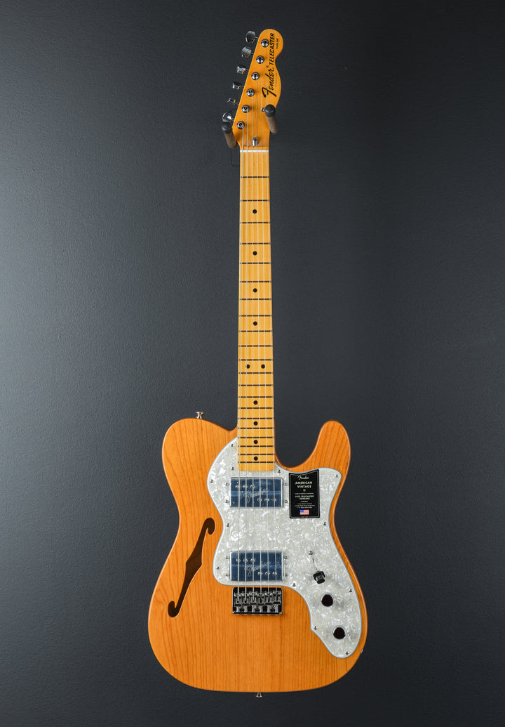 American Vintage II 1972 Telecaster Thinline - Aged Natural
