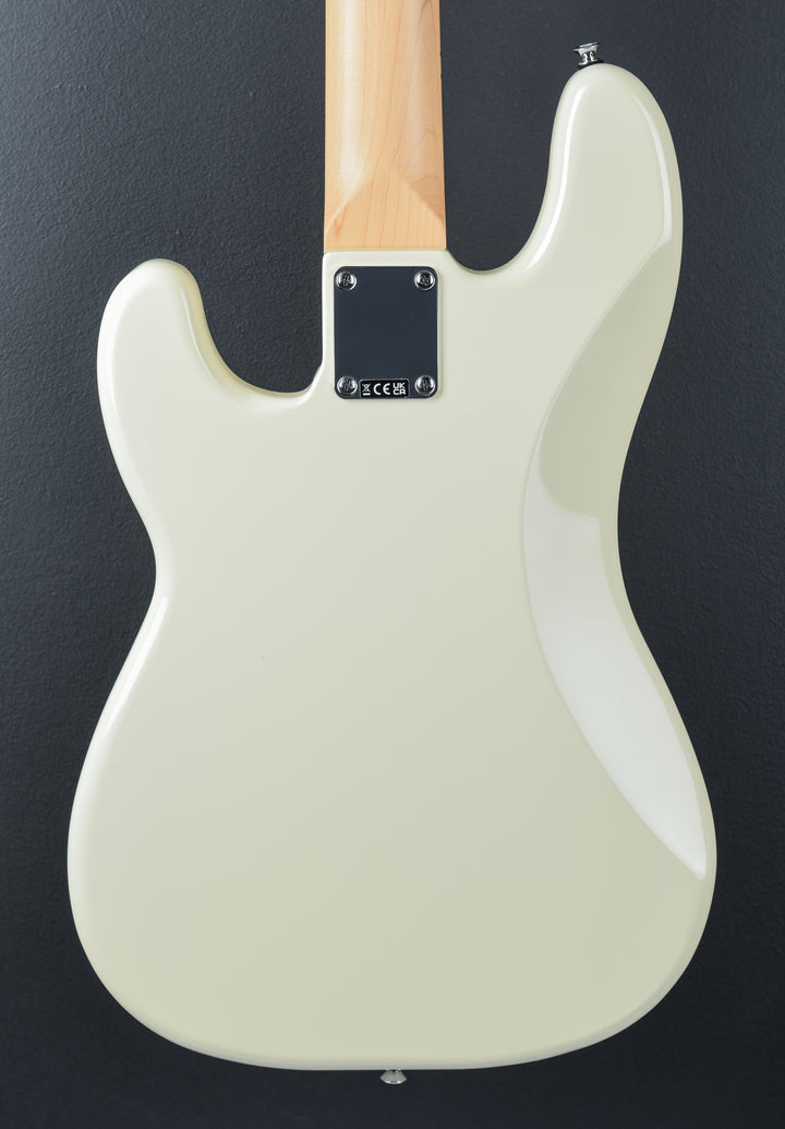 Standard Precision Bass - Olympic White w/Maple