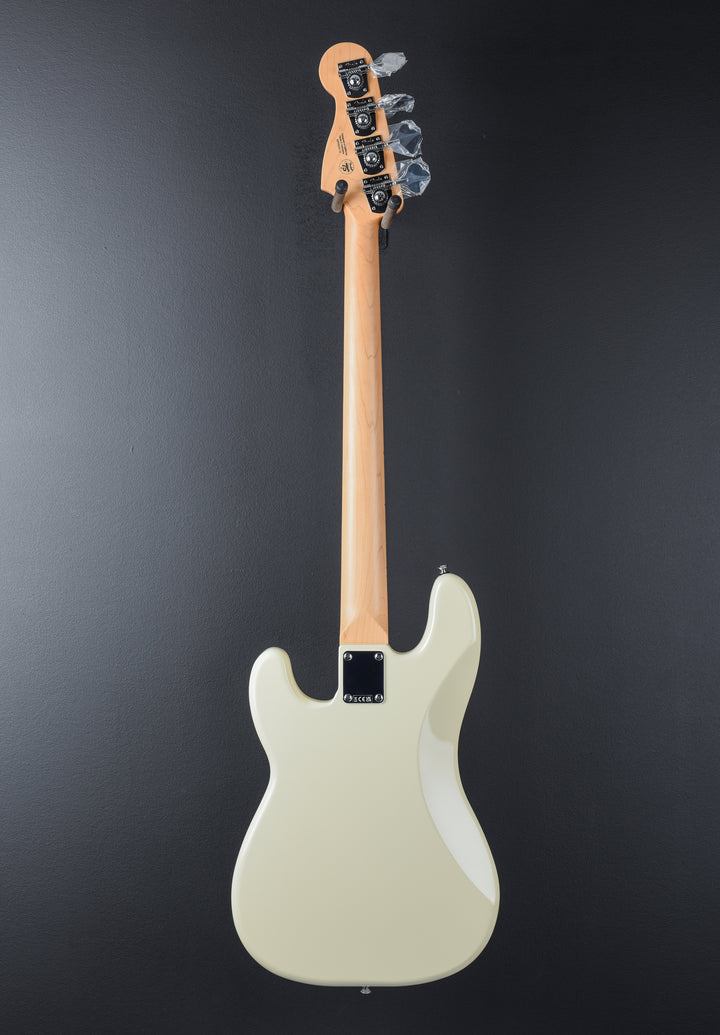 Standard Precision Bass - Olympic White w/Maple