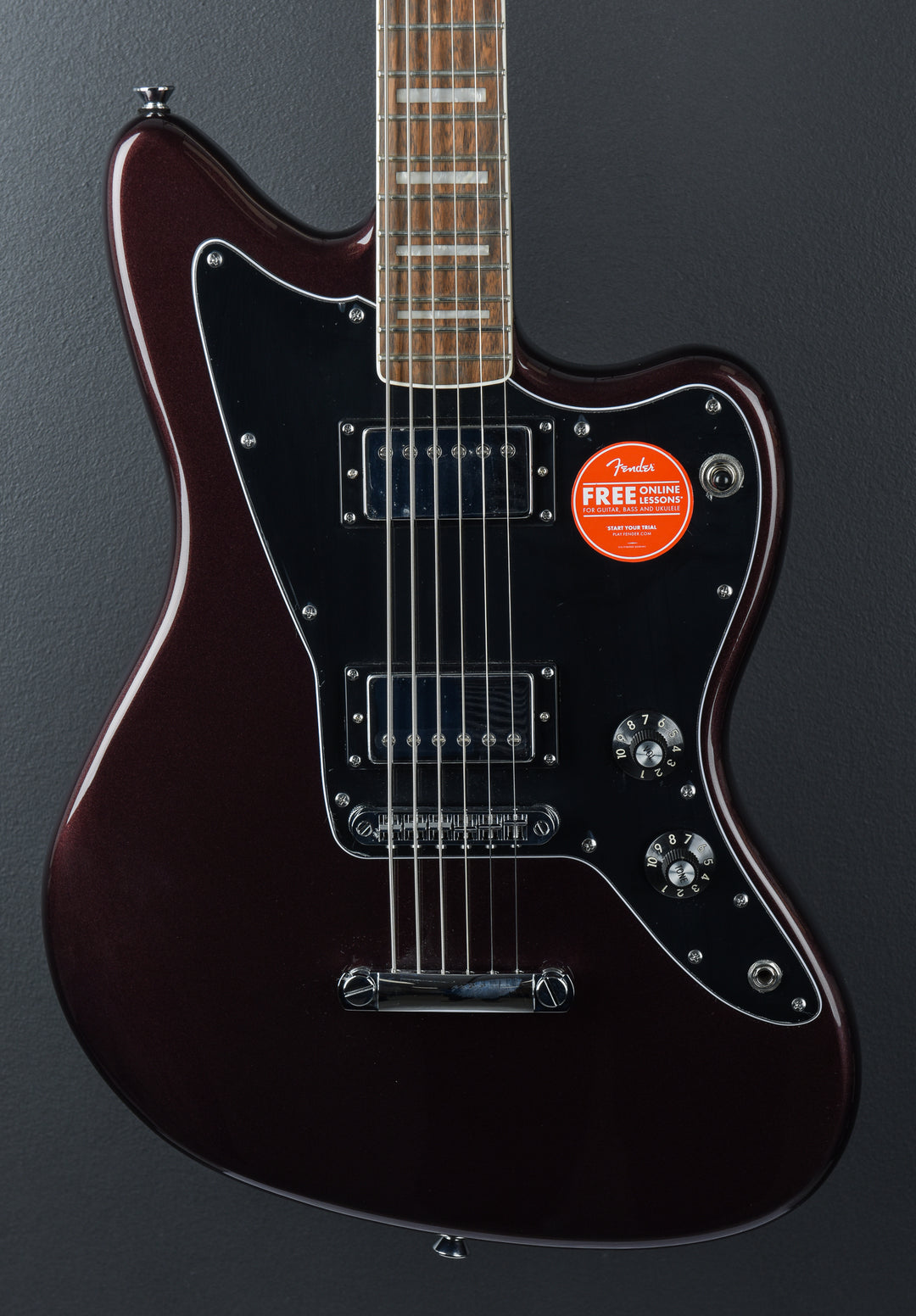 Paranormal Baritone Jazzmaster HH - Oxblood