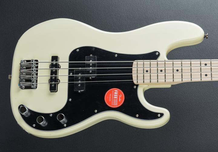 Affinity Series Precision Bass PJ - Olympic White w/Maple