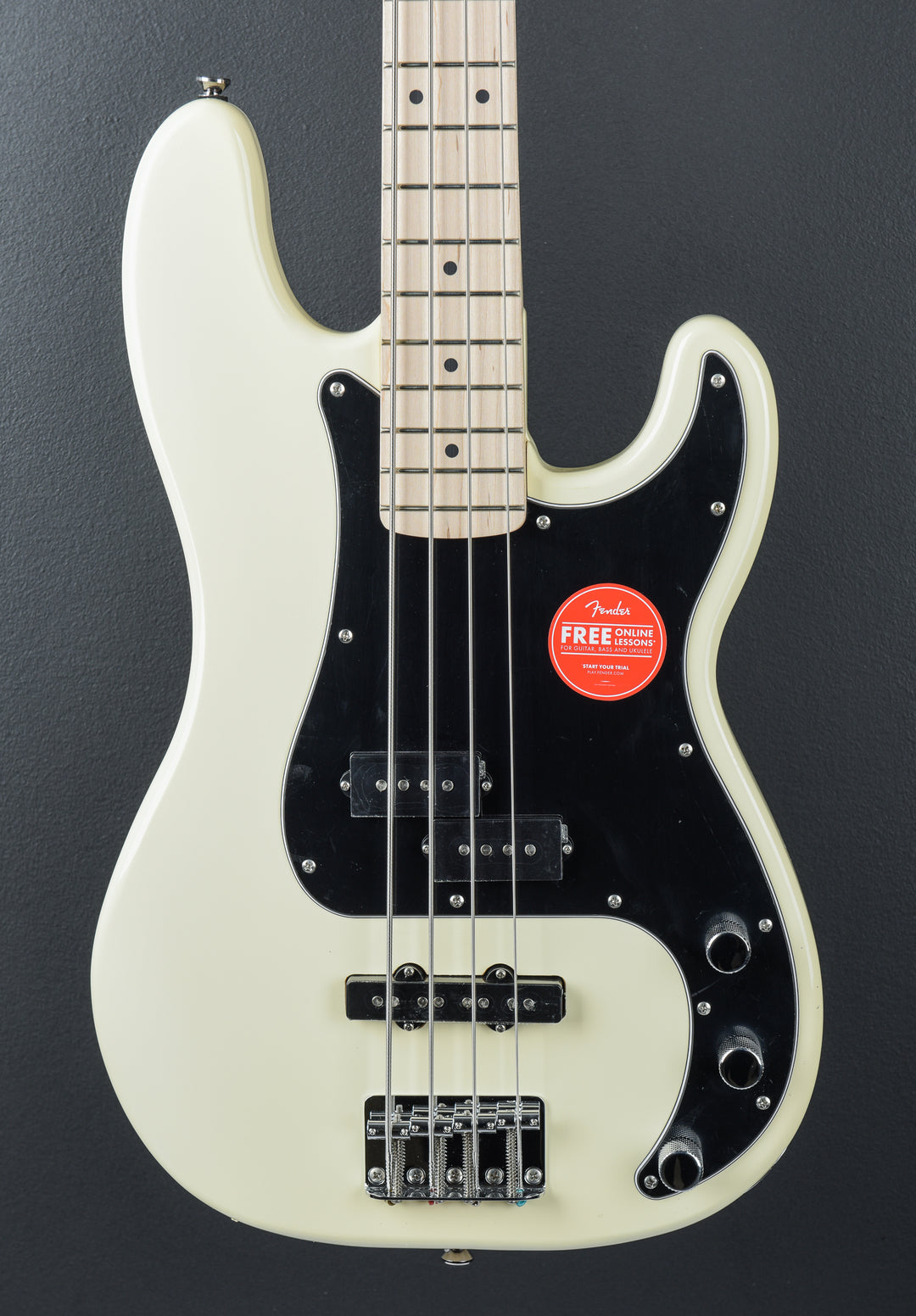 Affinity Series Precision Bass PJ - Olympic White w/Maple