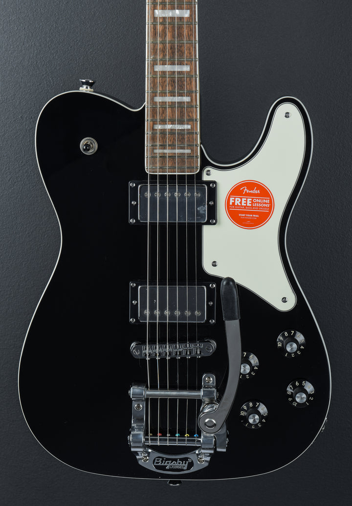Paranormal Troublemaker Telecaster Deluxe w/Bigsby - Black