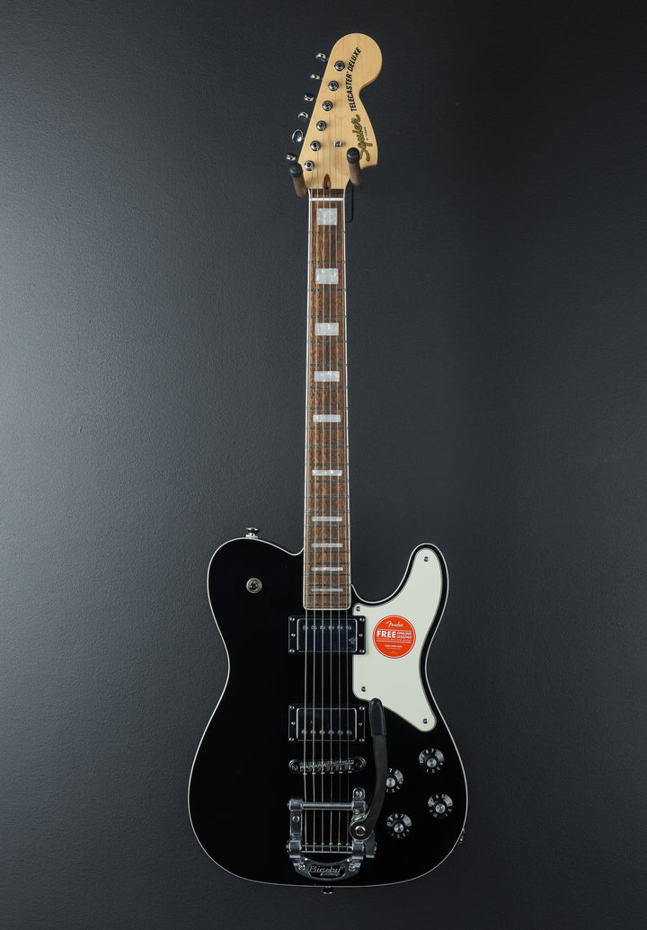 Paranormal Troublemaker Telecaster Deluxe w/Bigsby - Black