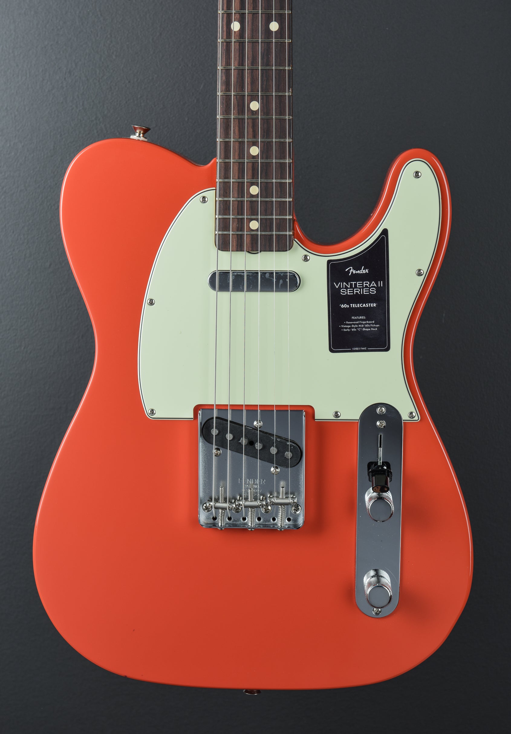 Vintera II 60's Telecaster - Fiesta Red – Dave's Guitar Shop