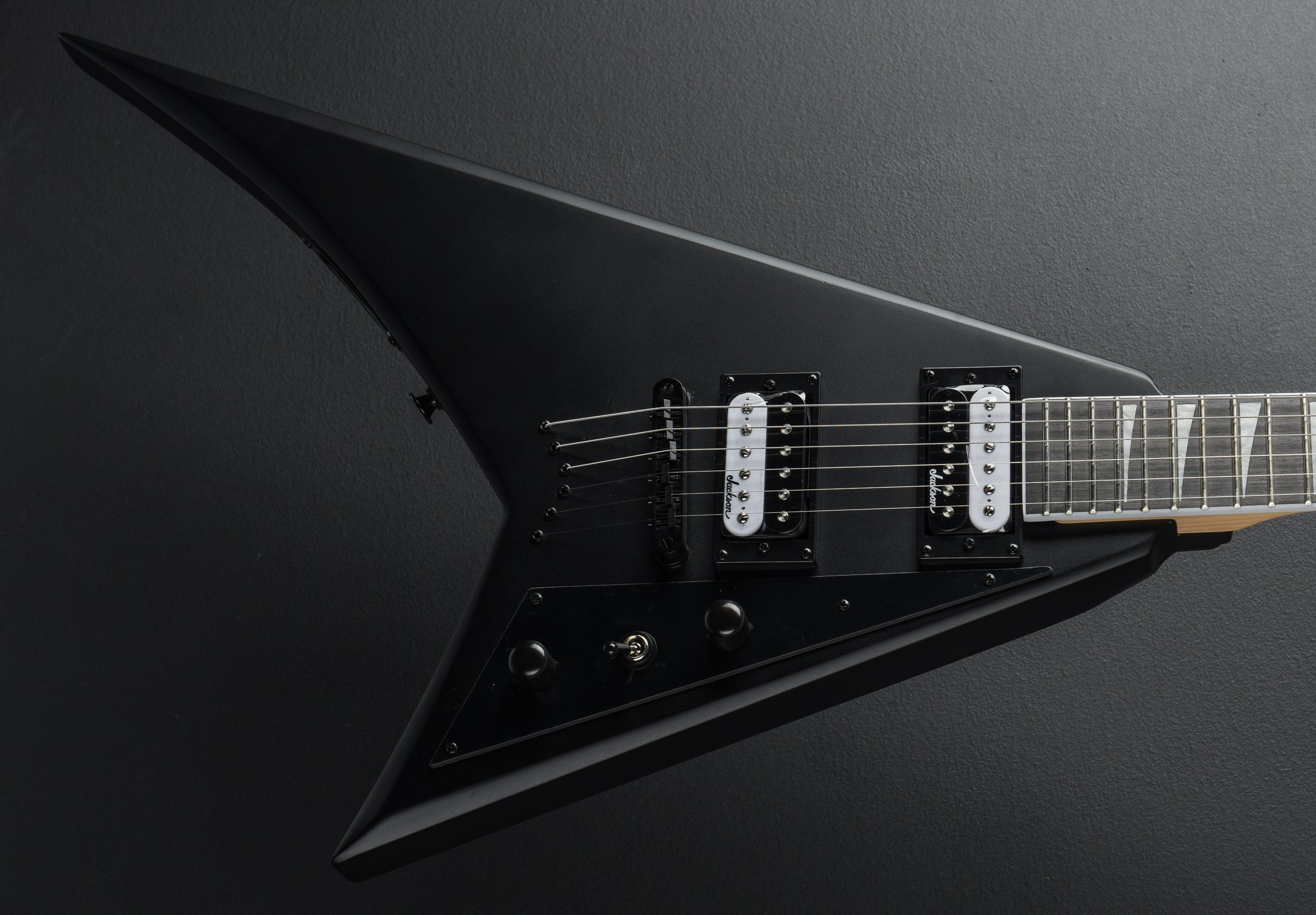 JS Series Rhoads JS32T - Satin Black – Dave's Guitar Shop
