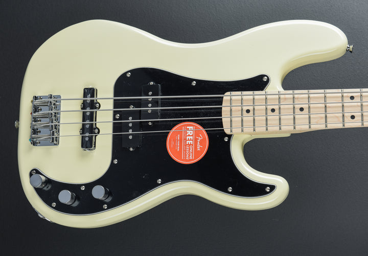 Affinity Series Precision Bass PJ - Olympic White w/Maple